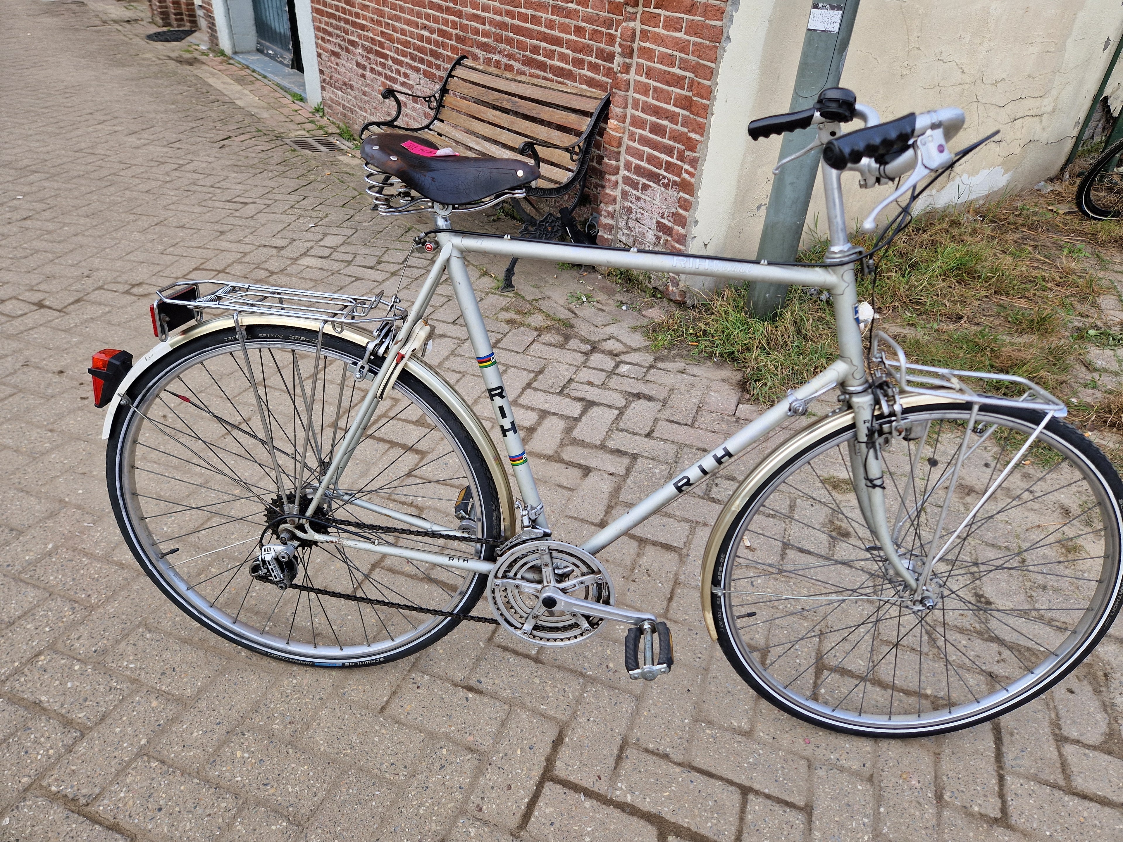 RIH Busyracer Hollander – 28 inch – Grijs