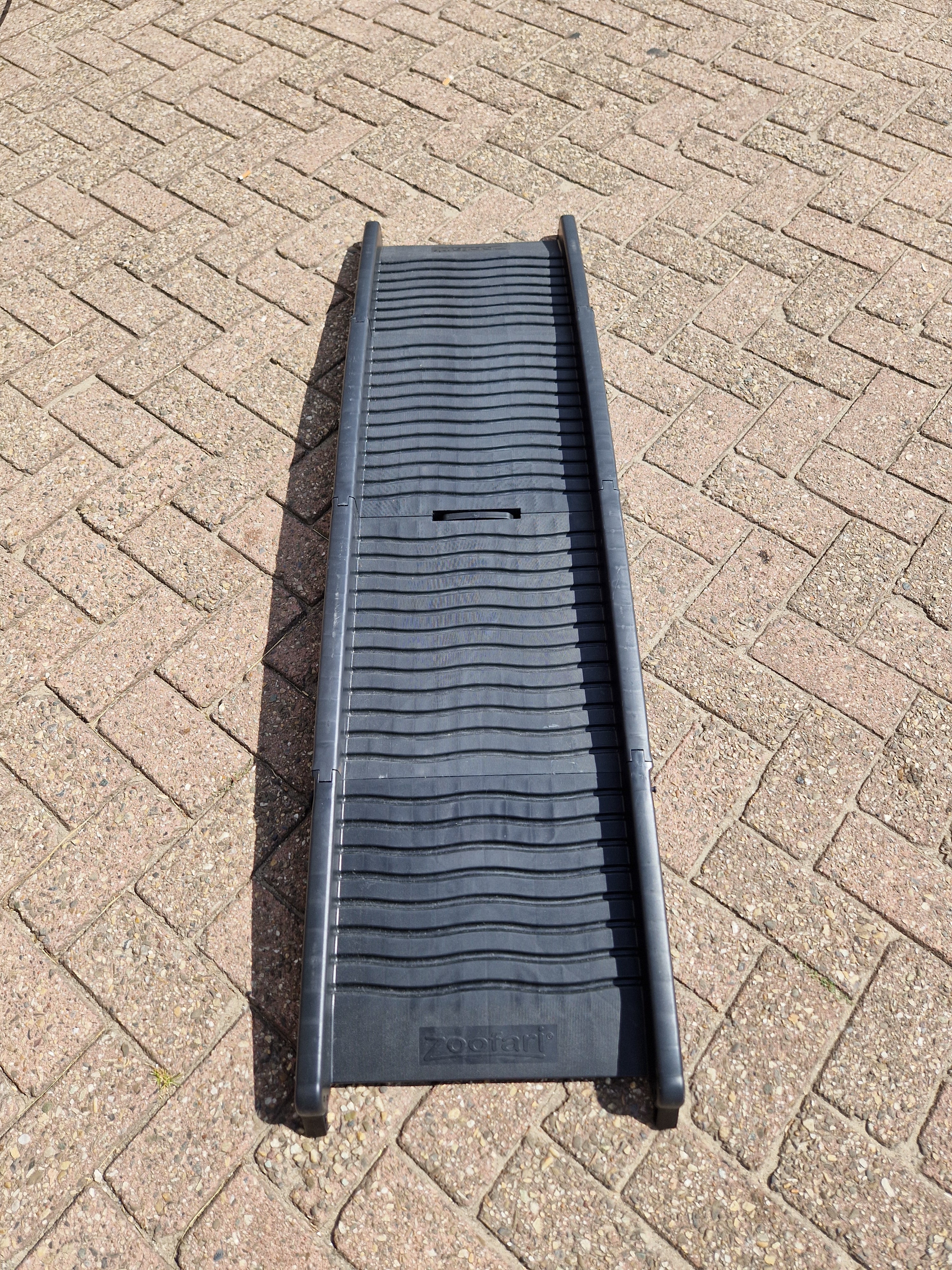 Opvouwbare hondenloopplank voor auto – antislip – ca. 151 × 39 cm